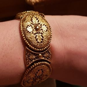 Vintage heavy victorian revival bracelet